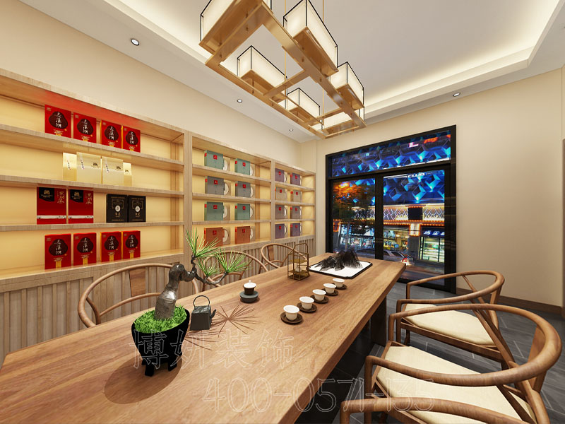 宁波新式茶室装修设计——让年轻人也爱上喝茶