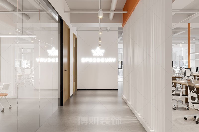 宁波秩序感办公室装修设计方案效果图 实景图 8