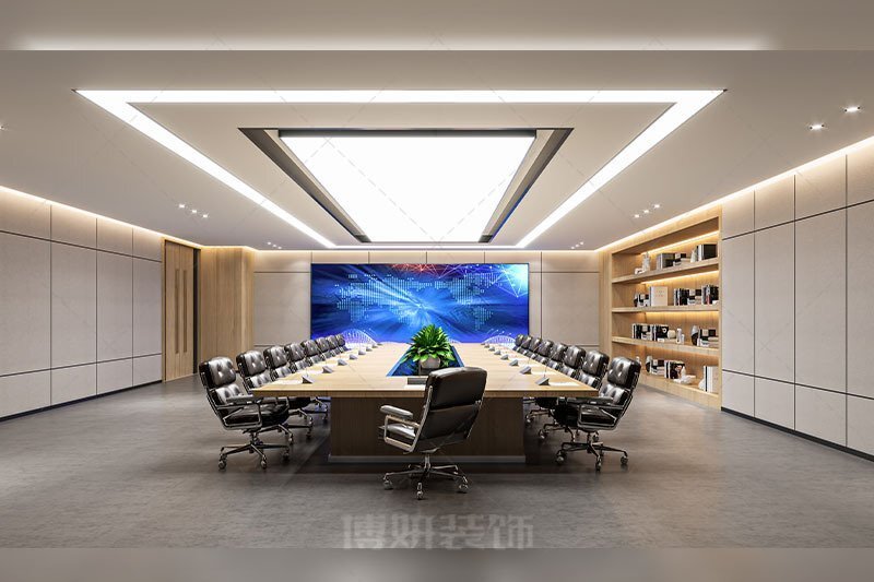 宁波秩序感办公室装修设计方案效果图 实景图 6