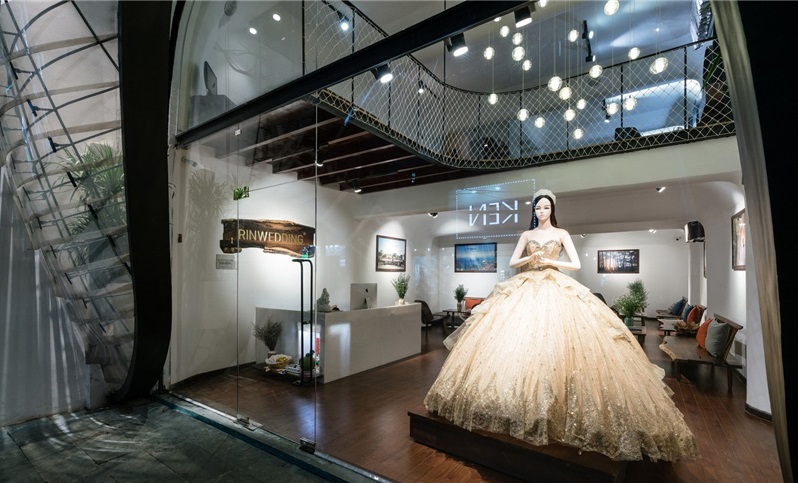 宁波浪漫婚纱影楼设计装修，如何成功经营一家婚纱影楼？