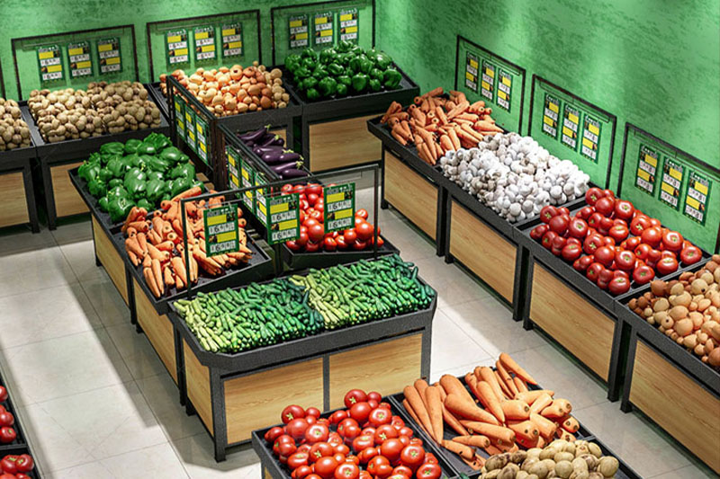 宁波接地气的水果店装修设计，打造大众喜爱的果蔬空间