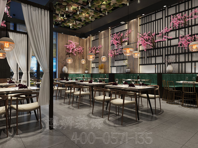 宁波中式餐厅装修指南,宁波中式餐厅装修案例,宁波中式餐厅装修效果图