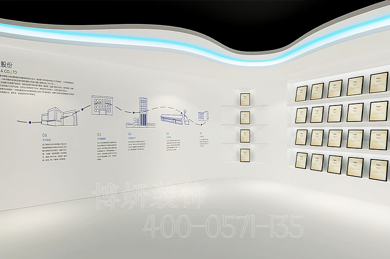 企业展厅装修,宁波企业展厅装潢设计,企业展厅装修效果图,宁波装修公司