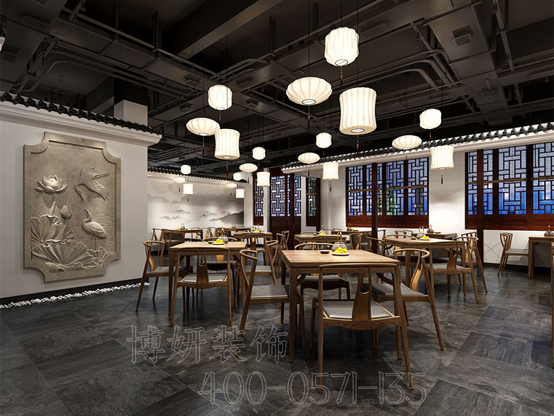 中餐厅装修设计,中餐厅装修效果图,中餐厅设计案例
