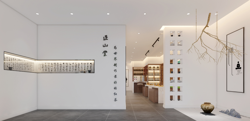 宁波茶展厅设计装修 宁波茶展厅设计装修
