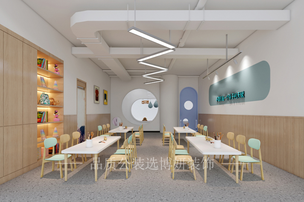 宁波幼儿园设计装修，如何打造安全且有趣的早教中心？