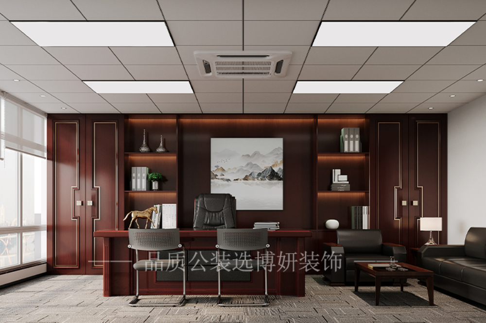 宁波老板办公室装修<font color='red'>方案</font>，打造高品质办公空间