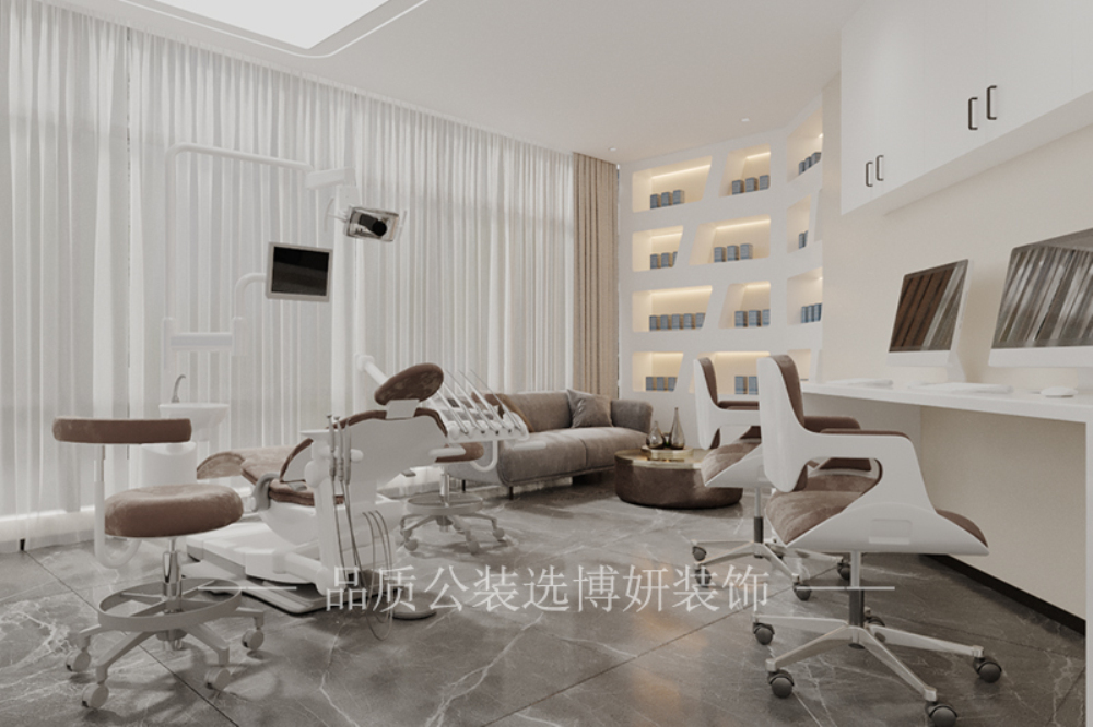 宁波口腔诊所装修设计,宁波口腔诊所设计效果图,宁波口腔诊所装修公司