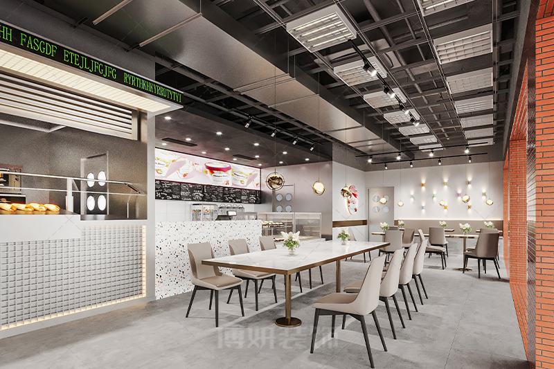 宁波烘焙店装修设计,宁波烘焙店设计效果图,宁波烘焙店装修公司