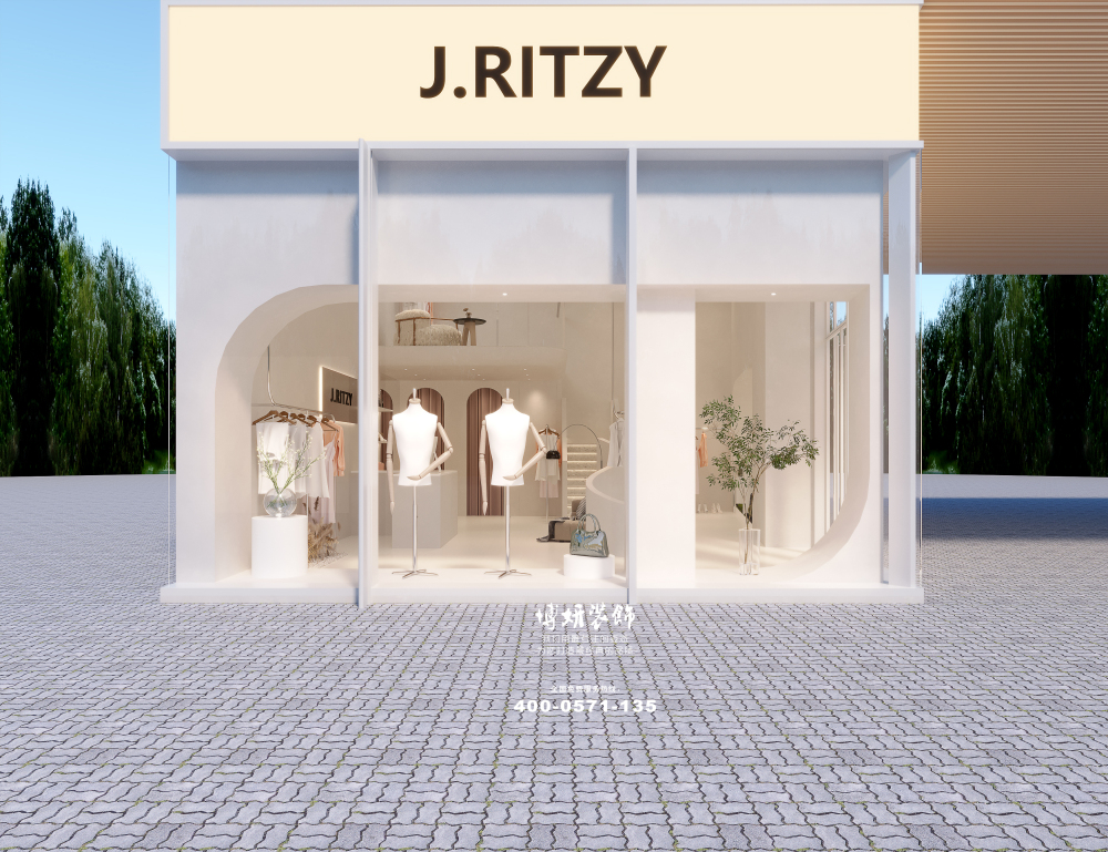 宁波服装店装修设计,宁波服装店装修公司,宁波服装店设计效果图