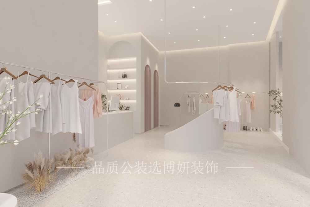 宁波服装店装修设计,宁波服装店装修公司,宁波服装店设计效果图