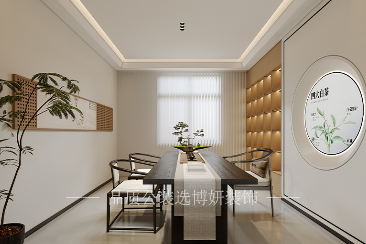 宁波茶室装修设计,宁波茶室装修公司,宁波茶室设计效果图