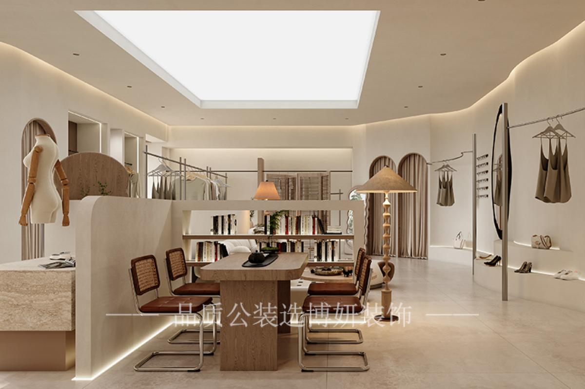 宁波服装店装修设计,宁波服装店装修公司,宁波服装店设计效果图