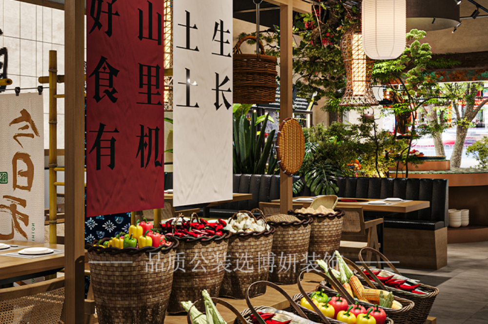 宁波森系风格餐饮店装修设计指南，开启自然美食之旅