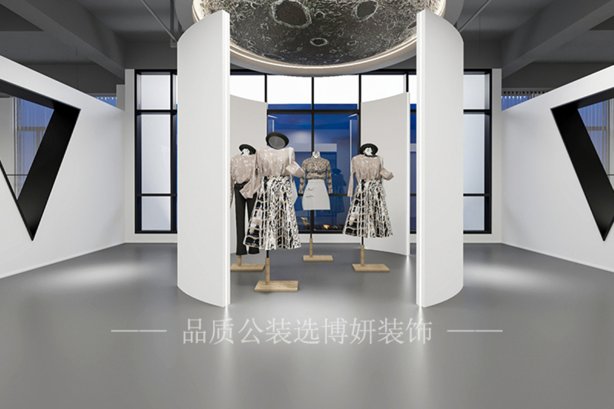宁波服装店装修设计,宁波服装店装修公司,宁波服装店设计效果图