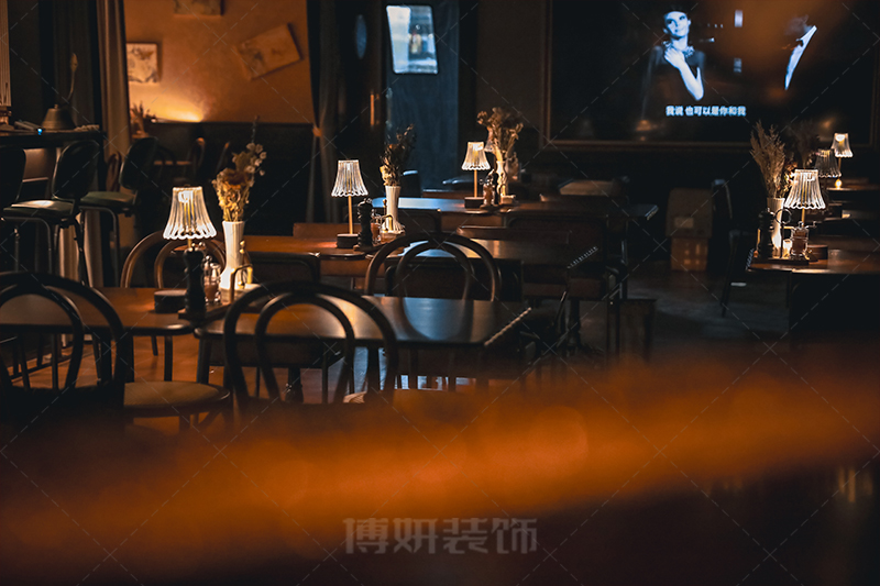 宁波法式餐酒馆装修设计,宁波法式餐酒馆装修公司,宁波餐饮店设计效果图