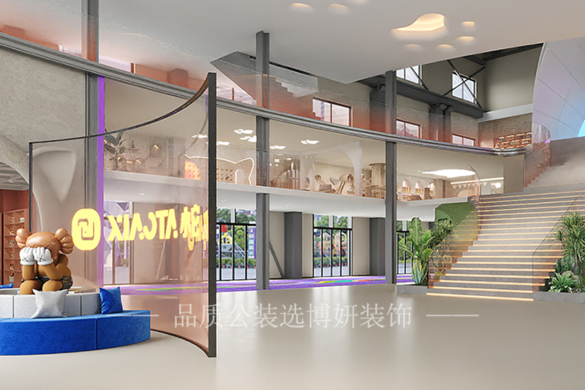 宁波宠物店装修设计,宁波宠物店装修公司,宁波宠物店设计效果图