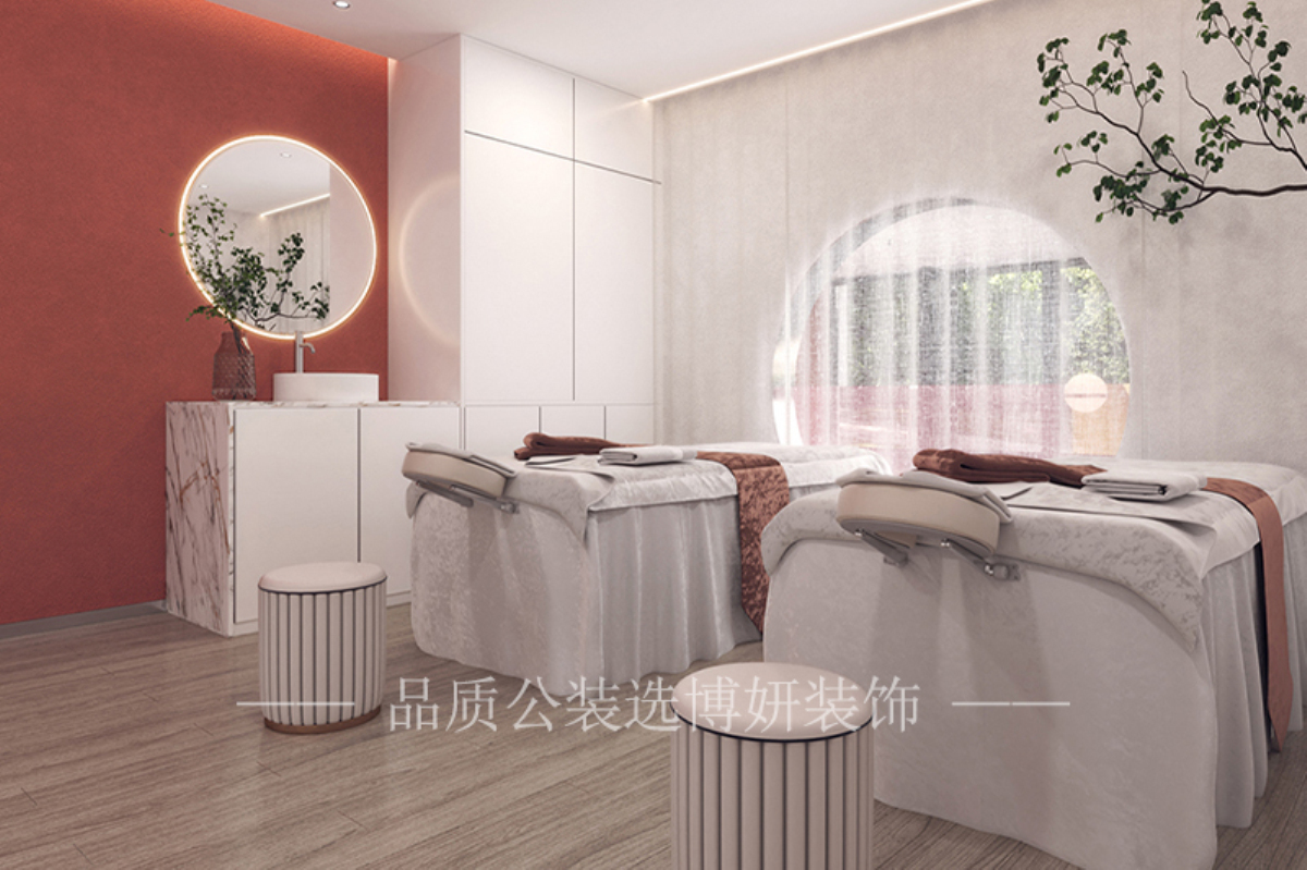 宁波美甲店装修设计,宁波美甲店装修公司,宁波美甲店设计效果图