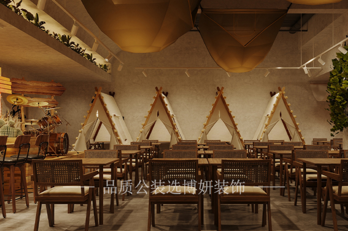 宁波音乐餐厅装修设计,宁波音乐餐厅装修公司,宁波音乐餐厅设计效果图