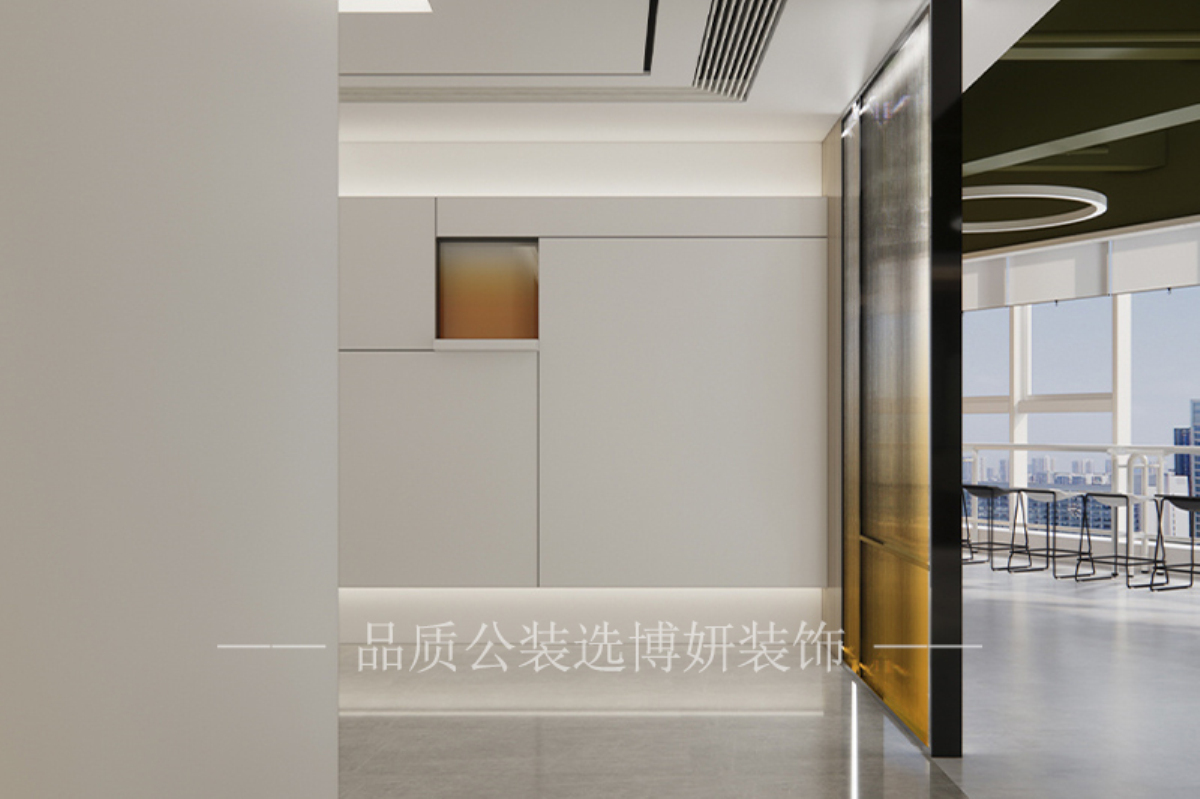 宁波长方形办公室装修设计,宁波长方形办公室装修公司,宁波长方形办公室设计效果图