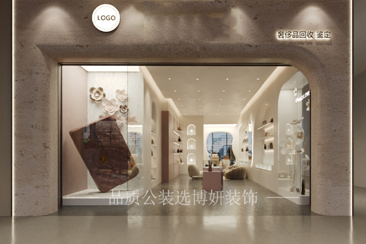 宁波二奢店装修设计,宁波二奢店装修公司,宁波二奢店设计效果图