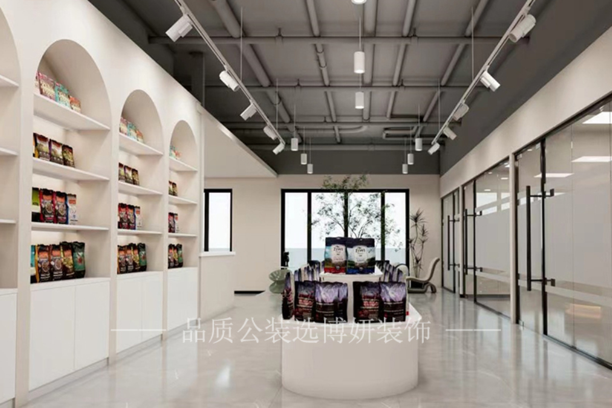 宁波宠物店装修设计,宁波宠物店装修公司,宁波宠物店设计效果图
