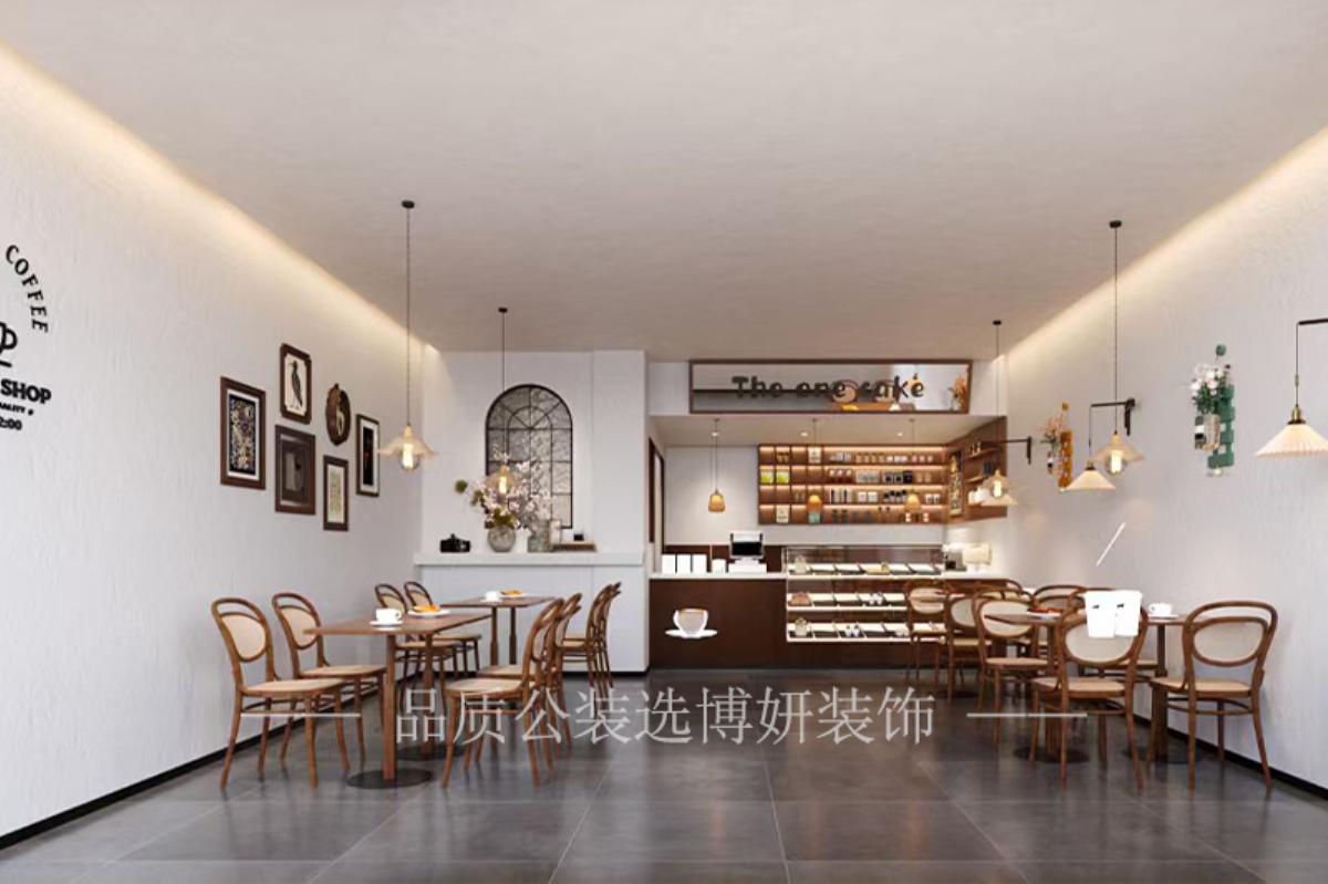 宁波蛋糕店装修,蛋糕店设计,博妍装饰,宁波商业空间装修,宁波蛋糕店装修公司