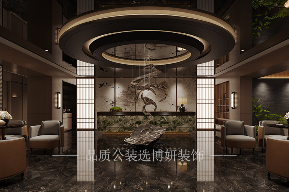 宁波棋牌室装修重点解析，博妍装饰17年工装经验，打造大气有排面的娱乐空间