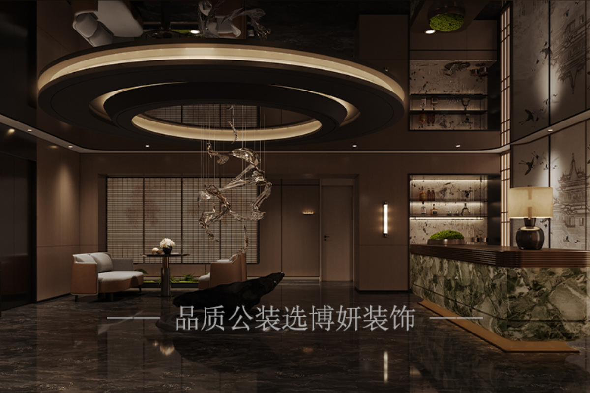 宁波棋牌室装修,宁波商业空间设计,宁波博妍装饰,宁波工装公司,宁波一站式装修