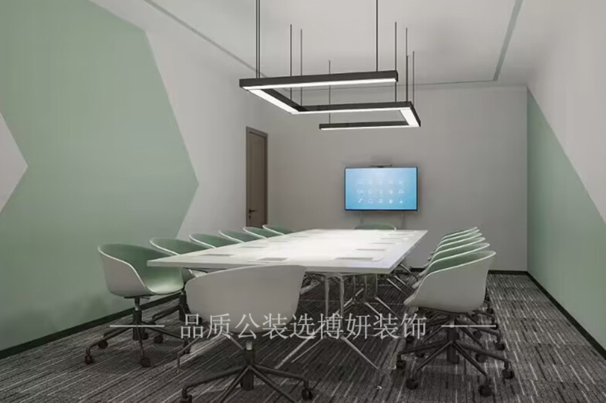 宁波会议室装修,宁波现代化会议室设计,宁波商业空间装修,宁波博妍装饰,宁波智能化会议室,宁波工装公司