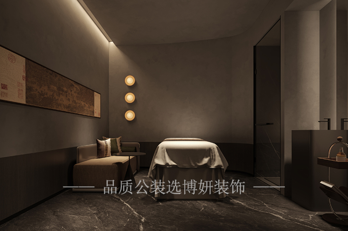 宁波养生馆装修,宁波养生馆设计,宁波博妍装饰,宁波一站式装修公司,宁波商业空间装修 