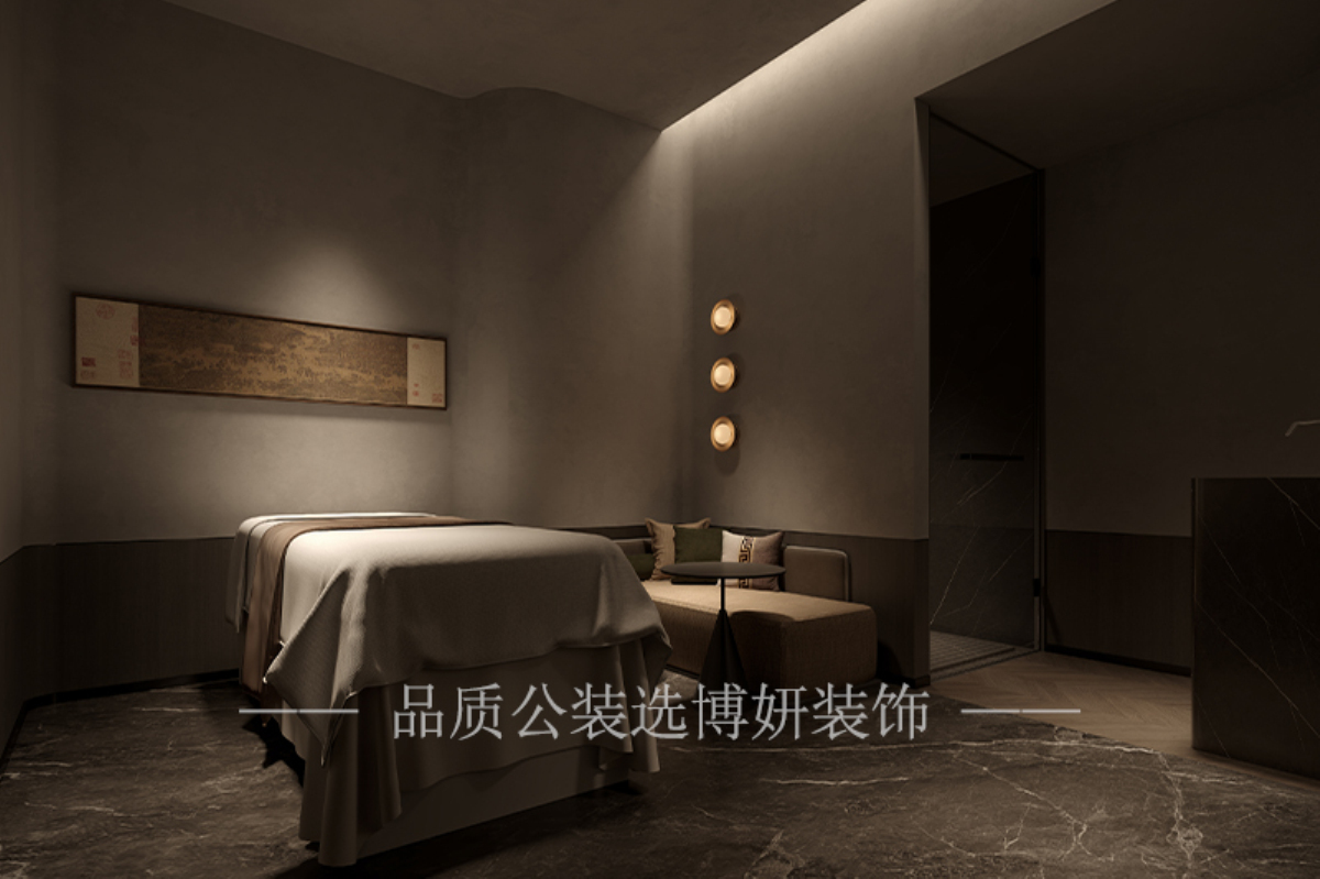 宁波养生馆装修,宁波养生馆设计,宁波博妍装饰,宁波一站式装修公司,宁波商业空间装修 