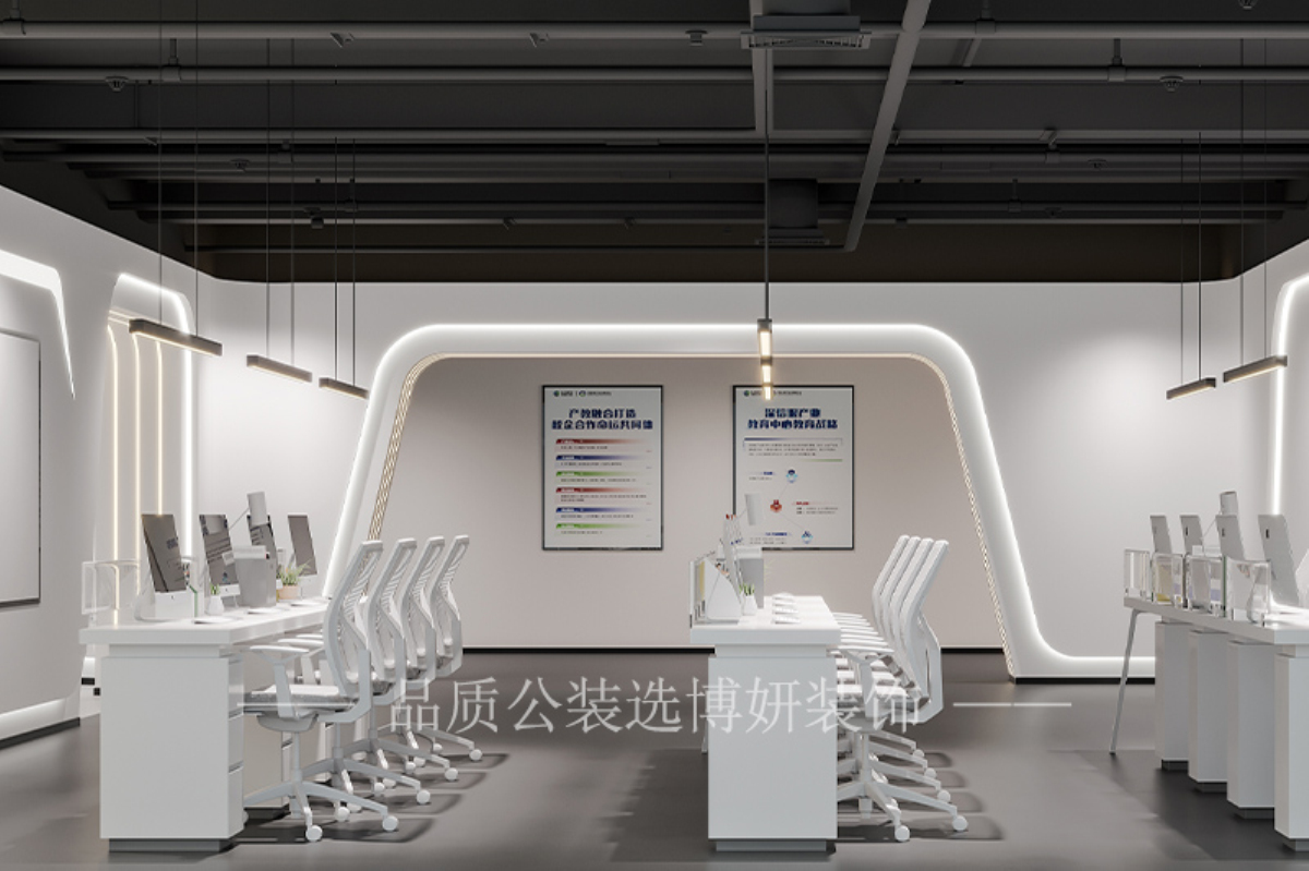 宁波数字展厅装修,数字展厅搭建,数字化展厅空间,博妍装饰,展厅一站式装修