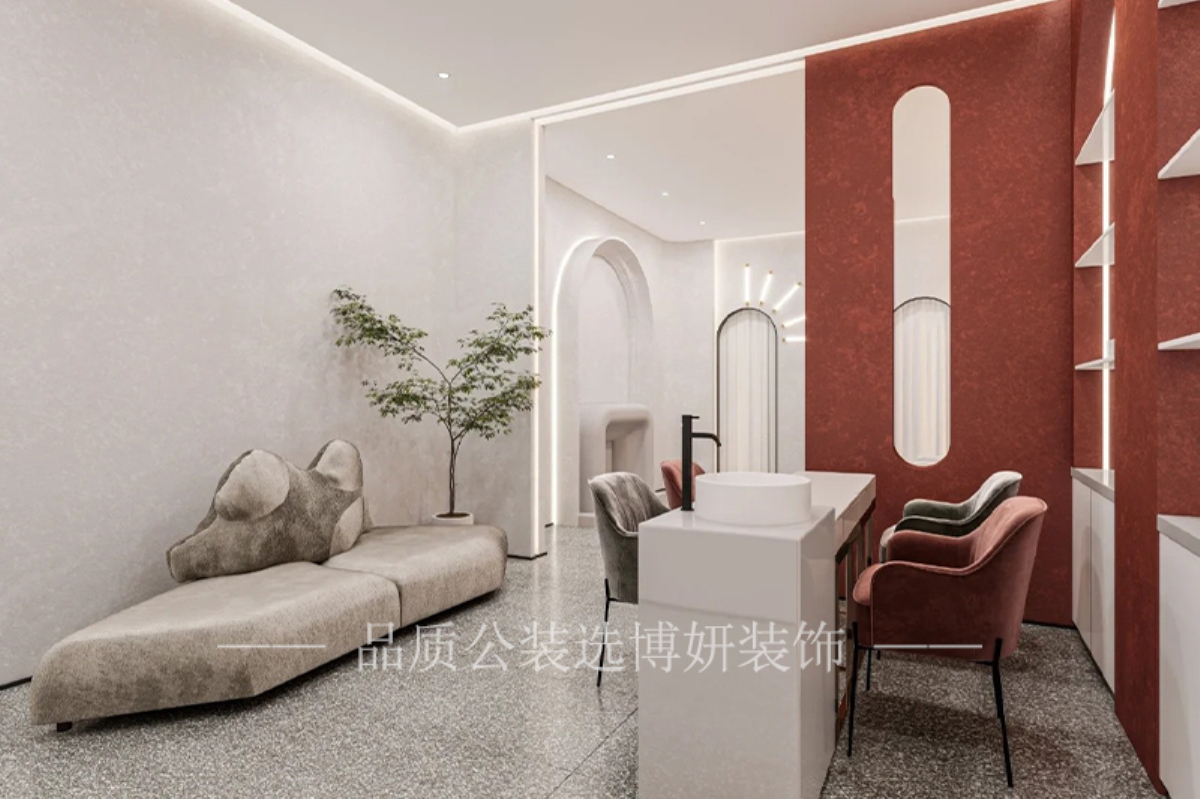 宁波小型美容院设计装修,宁波美容院装修指南,宁波博妍装饰,宁波商业空间装修,宁波工装公司