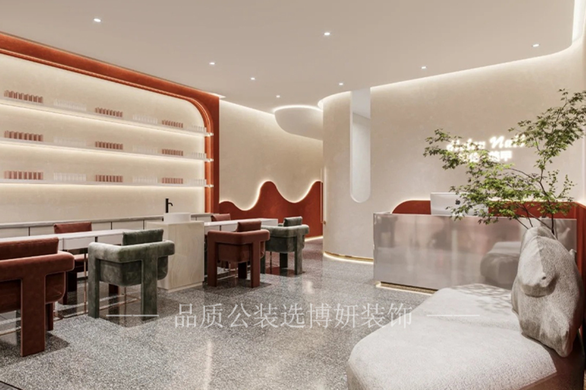 宁波小型美容院设计装修,宁波美容院装修指南,宁波博妍装饰,宁波商业空间装修,宁波工装公司